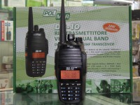 DB-10 Polmar Bi-Banda VHF/UHF 10W Black 136-174 / 400-480 